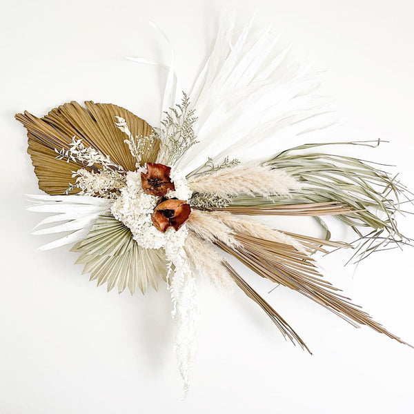 BOTANICAL WALL ART - The dried flower wall hanging you must have in your home!