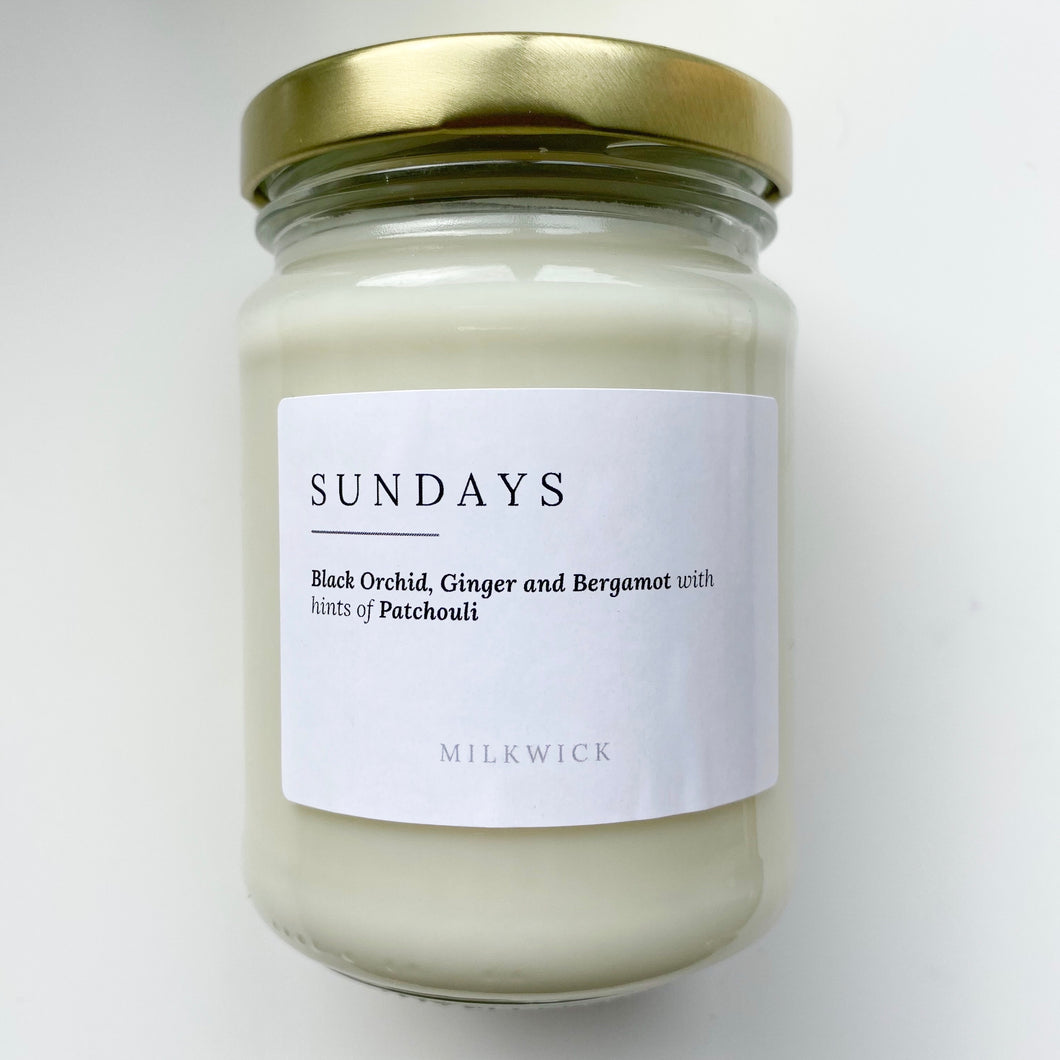 'Milkwick' | Candle - Sundays